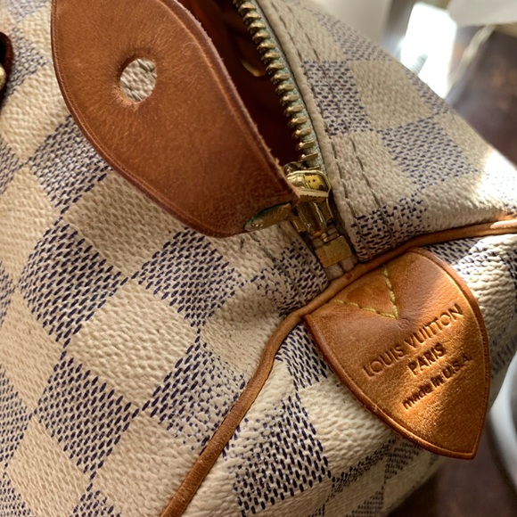 ✨Louis Vuitton 30 speedy damier azur✨ SOLD - Picture 9 of 11